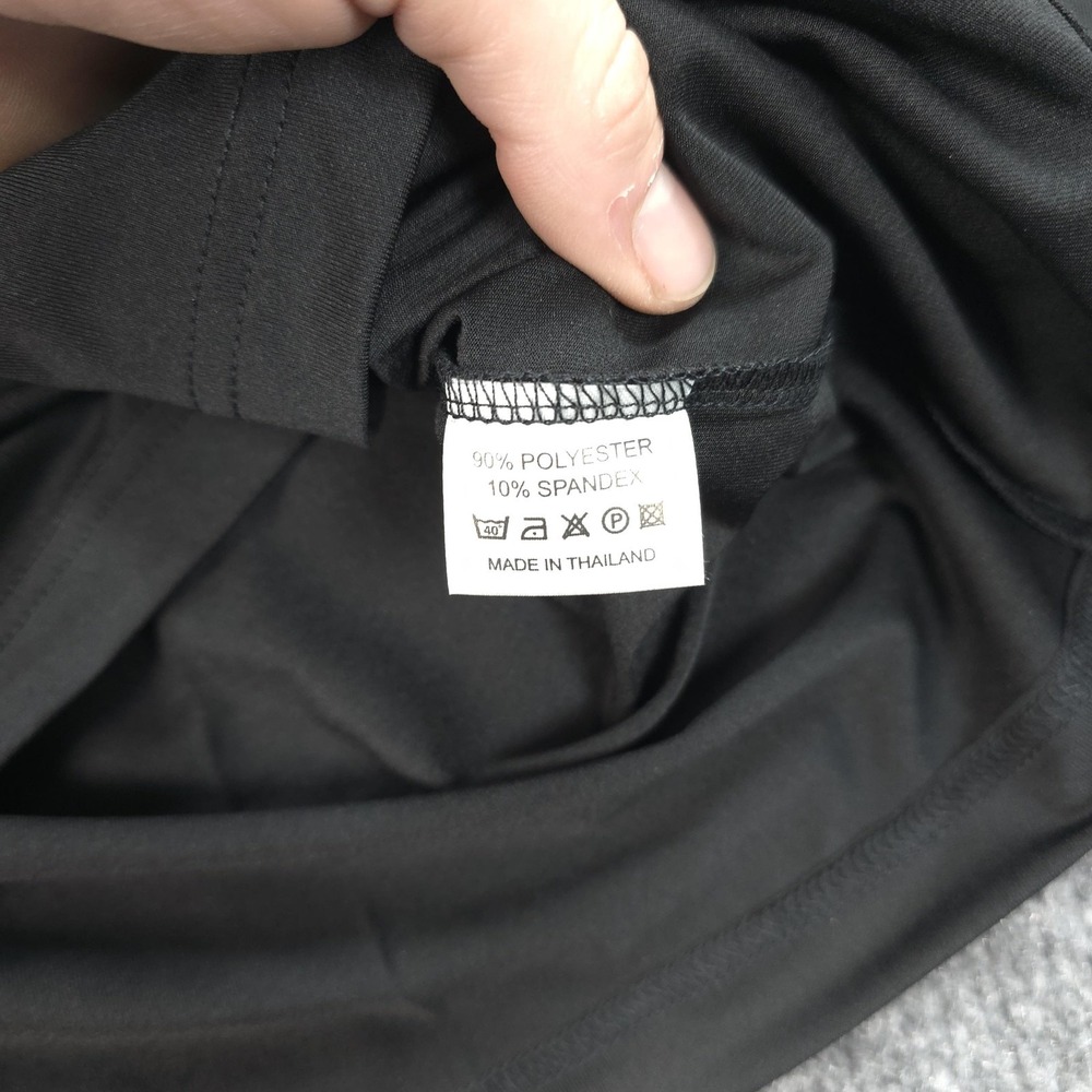 Range Shirt Mens Medium Black 1/4 Zip Performance Golf Pullover Stretch NEW - Picture 5 of 11